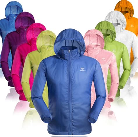 Tectop Jacket Windbreaker Waterproof Ultra Light Women Running Jacket Outdoor Clothing Anti Uv