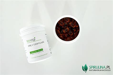 Czarnuszka Siewna Algi Spirulina I Chlorella