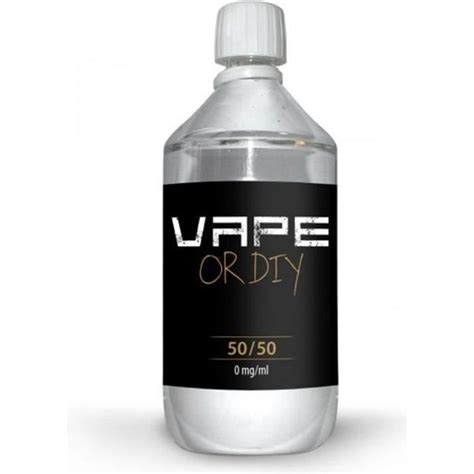 Base Diy 50pg 50vg Vape Or Diy 1 Litre 0mg Cdiscount Au Quotidien