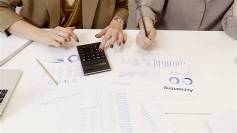 accounting sheet  stock video