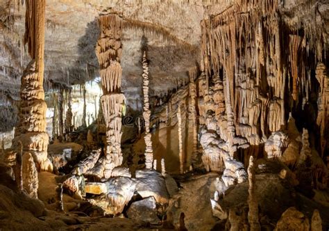 Dragon Cave Cuevas Del Drach In Porto Cristo Mallorca Island Spain