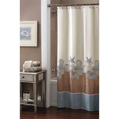 Croscill Shells Ashore Shower Curtain And Reviews Wayfair