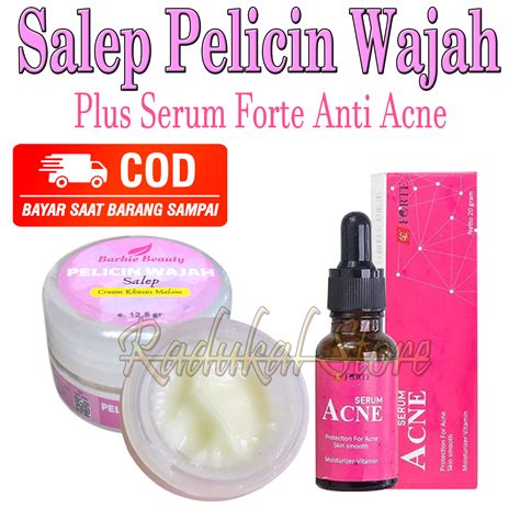 Salep Pelicin Wajah Barbie Beauty Serum Hanasui Anti Acne Lazada