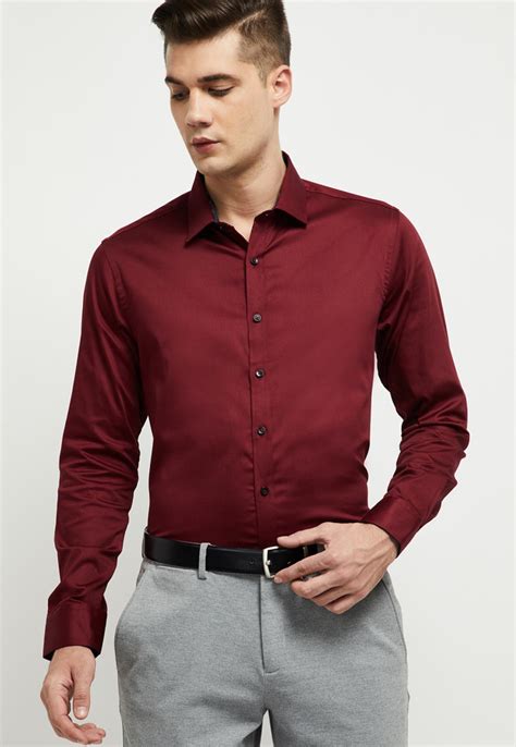 Buy Men Solid Full Sleeves Slim Fit Formal Shirt Online At Just Rs 999