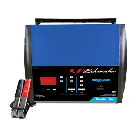 Schumacher Sc1359 Fully Automatic Battery Charger Maintainer And Auto Desulfator With Battery