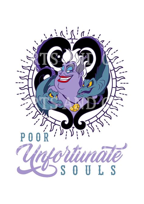 Ursula Poor Unfortunate Souls Downloadable PNG Digital File - Etsy