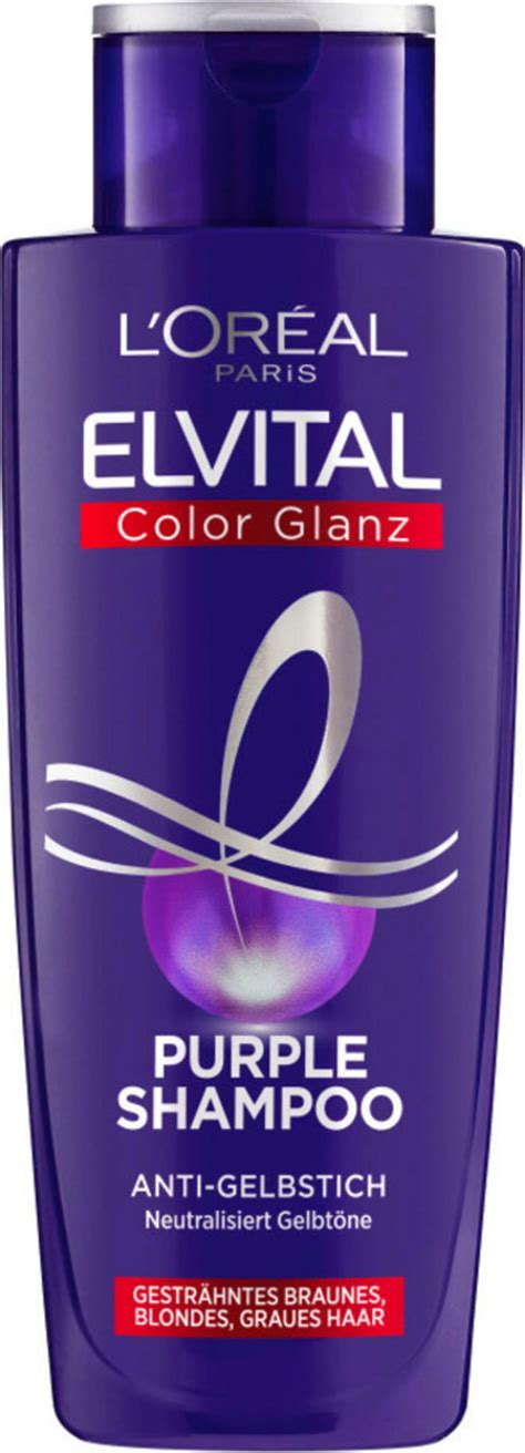 L Or Al Paris Elvive Colour Protect Anti Brassiness Purple Shampoo