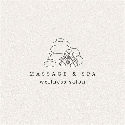 Premade Custom Logo Design Spa Salon Branding Natural Cosmetics Beauty