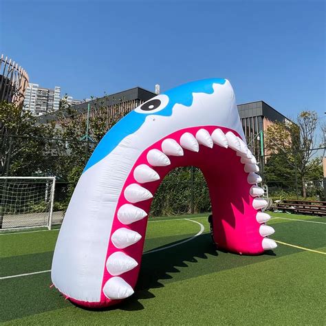 Inflatable Shark Mouth Arch Inflatable Shark Entrance