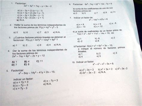 Ayuda Pliss Es Para Hoy Regalo Coronita Factorizar 2x 3y 7xy Y 3x 2 Factorizar 6x