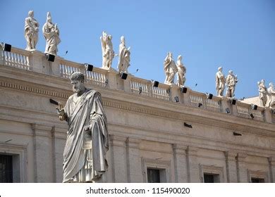 Statue St Peter Vatican Stock Photo 115490020 | Shutterstock