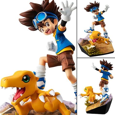 Jual Gem Series Figure Yagami Taichi And Agumon Digimon Adventure