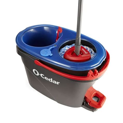 O Cedar Easywring Rinse Clean 12 In W Spin Mop With Bucket Sale And