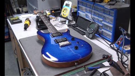 Rarely A Problem With A Prs Guitar Se Custom 24 In Faded Blue Burst