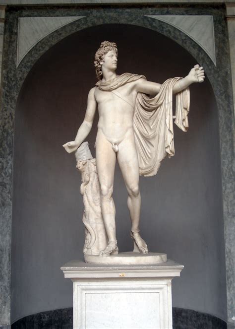 Apollo Belvedere In The Vatican Museums I Remember Working As A Tour