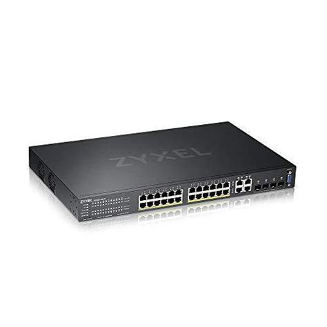 Used ZYXEL 24 Port GbE L2 PoE Switch With GbE Uplink Gs2220 28hp