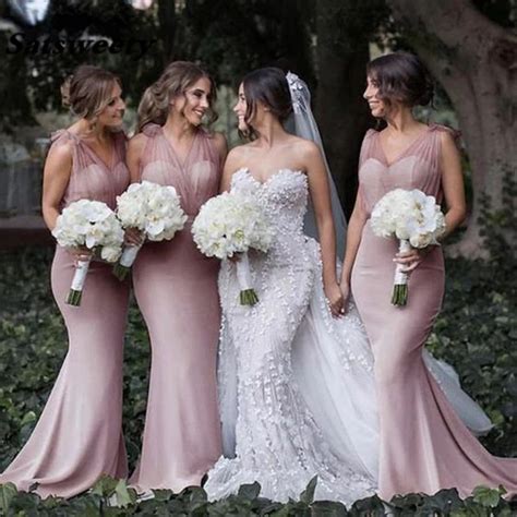 Mauve Pink Bridesmaid Dresses