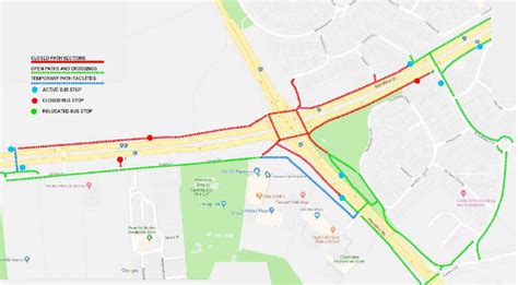 Wanneroo rd joondalup drive interesection map Nov2018