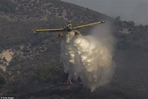 Arsonist Caught By Drone Starting Wildfires In Italy Daily Mail Online