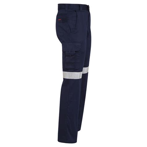 Spartan Taped Lightweight Ripstop Cargo Pants Navy Site Ware Direct Workwear Ppe