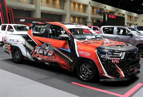 Toyota Went Wild With Modified Hilux Pickups In Bangkok | Carscoops