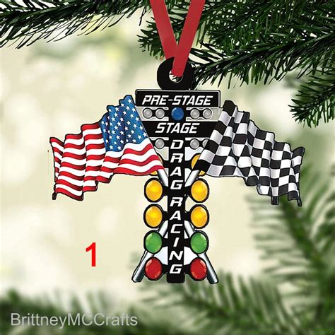 Personalized Drag Racing Ornament Drag Racing Christmas Tree O Etsy