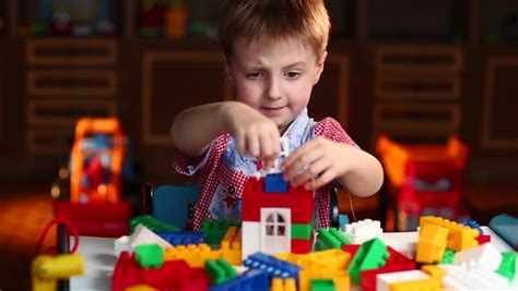 Colored Kid House - Kids Drawing Of House On Table Close Up Stock Photo ...