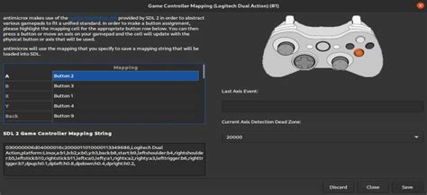 Antimicrox Map Gamepad Buttons To Keyboard Mouse