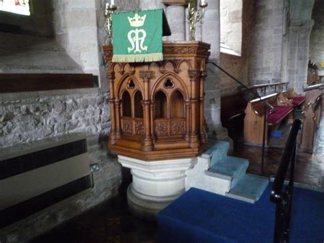 St Mary S Church Pulpit Fownhope Fabian Musto Cc By Sa