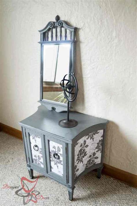 French Decoupage Cabinet Designed Decor