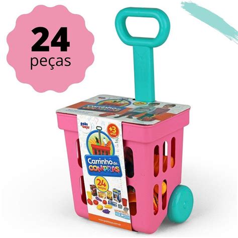 Carrinho De Compras Brinquedo - Carrinho de Compras Brinquedo Supermercado Vendinha Infantil | Shopee ...