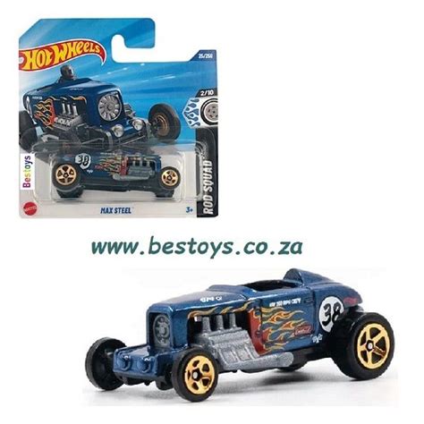 Hot Wheels Hotwheels Max Steel Rod Squad Scale