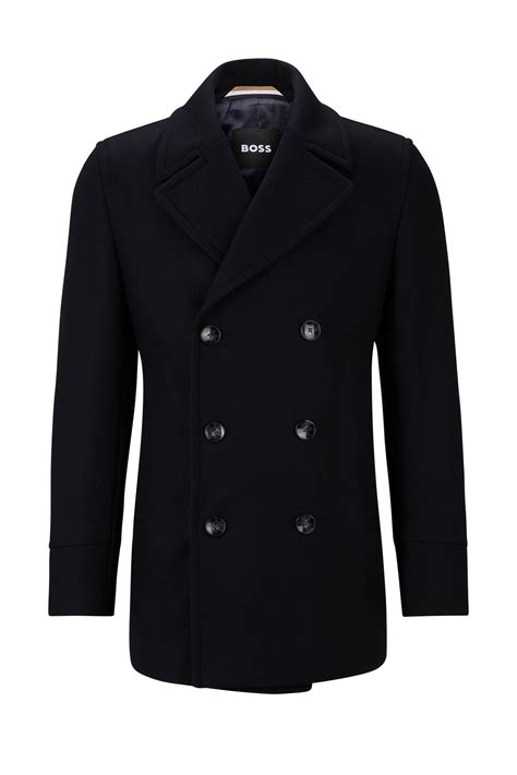 Boss H Hyde Peacoat Jacket Dark Blue 50502282 Michael Stewart