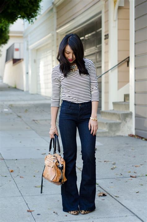 Assorted Funky Ways To Wear Flared Jeans Ohh My My