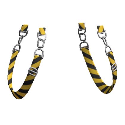 Caution Tape Suspender Waist Straps 3 0 Roblox Item Rolimon S