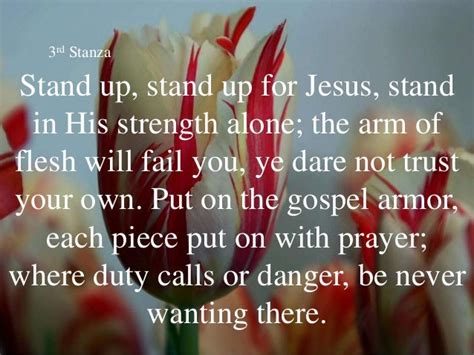 Stand Up Stand Up For Jesus