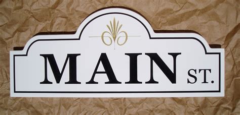 Main Street - Creative Carved Signs