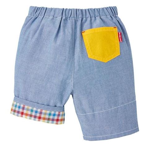 HOT BISCUITS Roll Up Short Pants 90 120cm 1 5Years Citrus Studio
