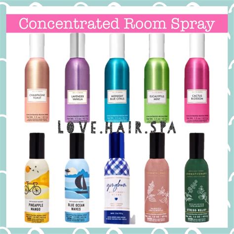 Bath Body Works Concentrated Room Spray Air Freshener Premium BBW