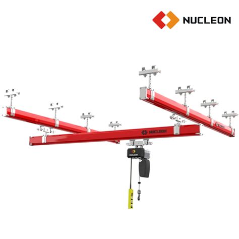 Kg Kg Light Weight Monorail Crane With Electric Hoist Trolley