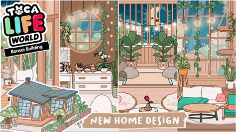 Toca Life World New House Design Bonsai Building Out Now😱 Toca