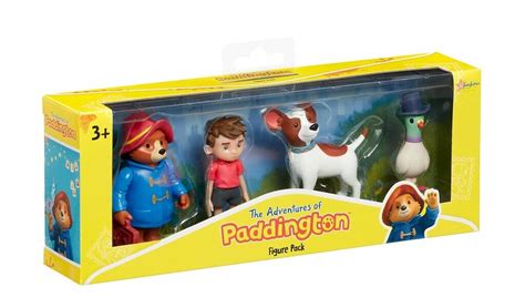 Rainbow Paddington Set Figurek Dvěděticz Dřevěné Hračky Dřevěné