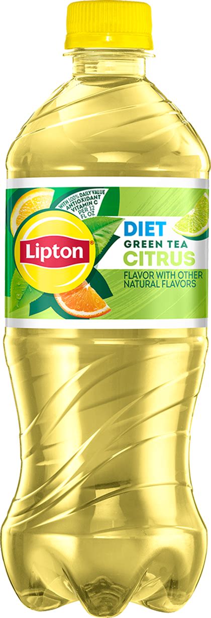 Lipton Iced Tea Diet Green Tea Citrus Ingredients Nutrition And Refreshment