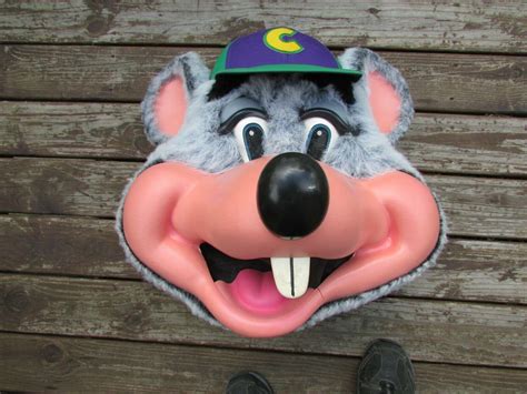 Vintage Chuck E Cheese Walkaround Costume Showbiz Pizza Time Theater