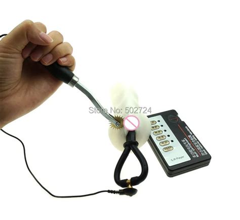 Adult Games Electro Shock Vaginal Shrink Electric Shock Pin Wheel Gear