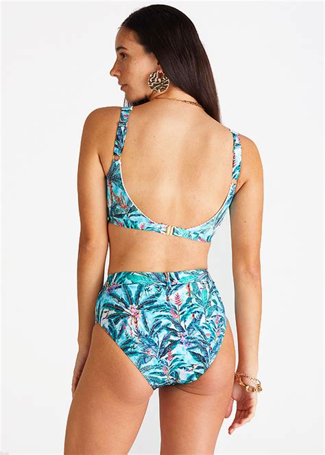 Aqua Blu Muse Lucy Round Neck Bikini UK Swimwear