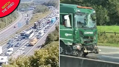 M25 Crashes Rush Hour Chaos For Thousands As Collisions Cause Severe