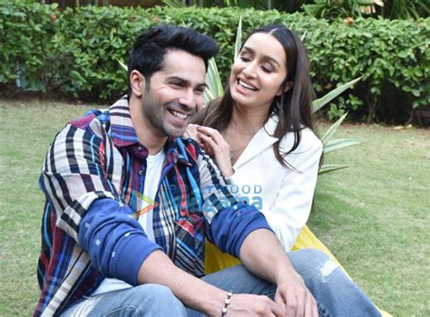 Photos Varun Dhawan And Shraddha Kapoor Snapped Promoting Their Film