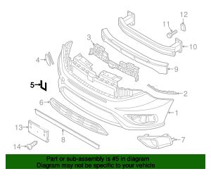 Mopar Tow Eye Cap Clip Aa Tascaparts