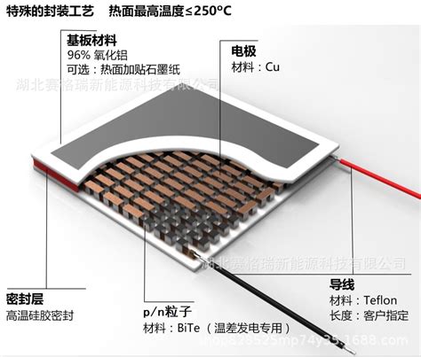 厂家直批半导体温差发电芯片teg塞贝克效应热电效应无源器件12708 阿里巴巴